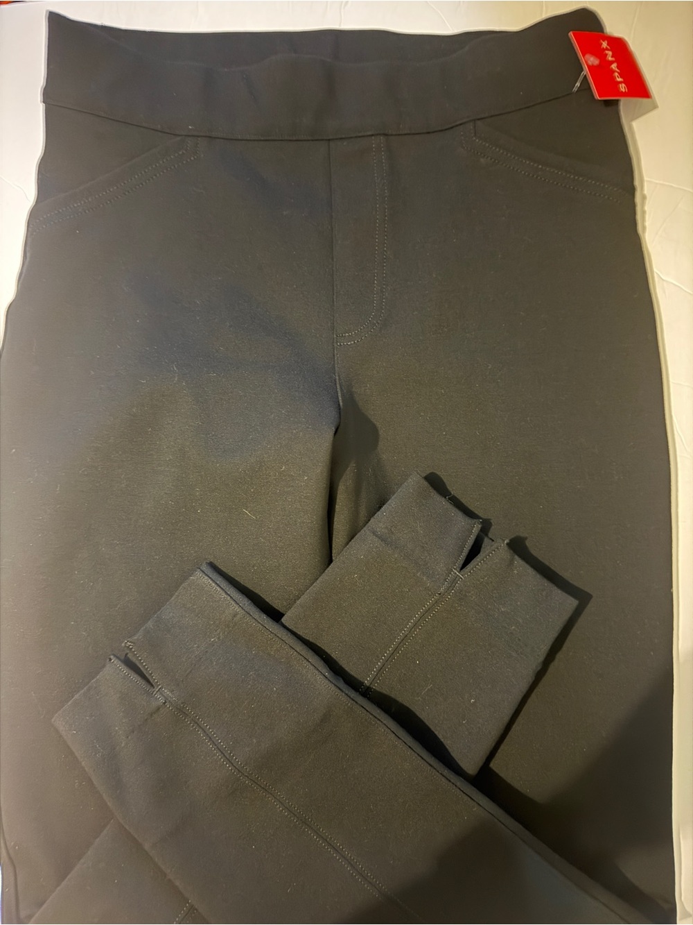 NWT SPANX The Perfect Pant Ankle Backseam Skinny Black M